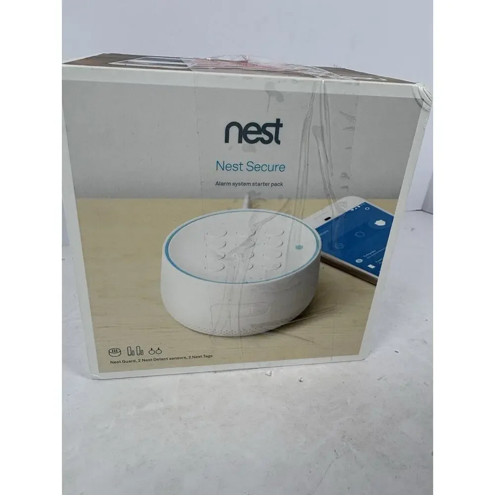 Google - Nest Secure Alarm System Starter Pack - White (Open Box)